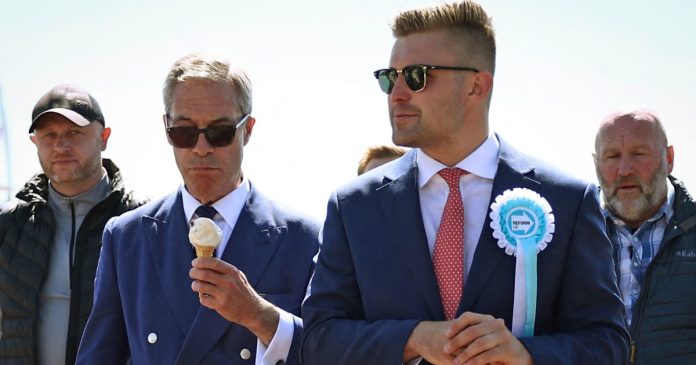Senior aides to British Trump ally Nigel Farage step down after foreign funding sting