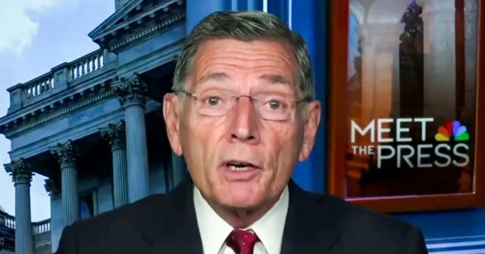 Sen. John Barrasso says Trump isn’t violating the Constitution by banning reporters from the White House