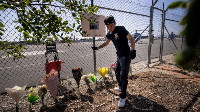 The driver who slammed into an LA bus before a news helicopter crash is charged with murder