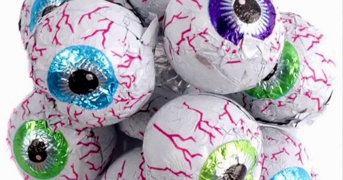 Chocolatey Eyeballs Halloween Candy Recalled Over Allergy Risk
