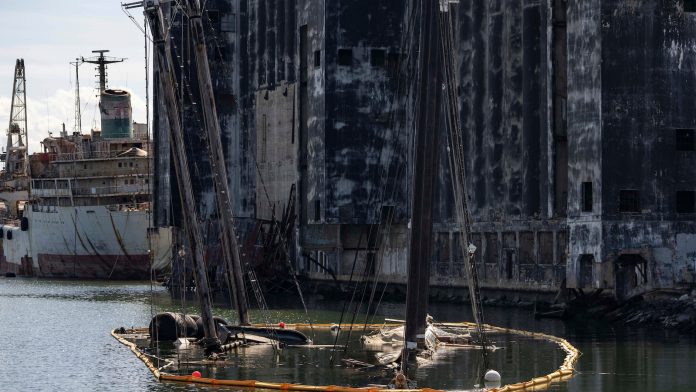 Schooners that graced a Maine-themed quarter or hosted Cousteau rest at the bottom of a NYC canal