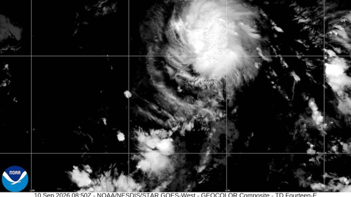 Tropical Storm Norbert forms in the Pacific Ocean and isn't threatening land