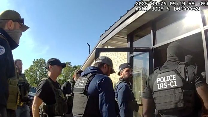 Body camera video offers a rare look inside an immigration raid at a NY factory