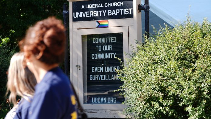 Minnesota churches roiled by legal battle over ICE surveillance and right to protest