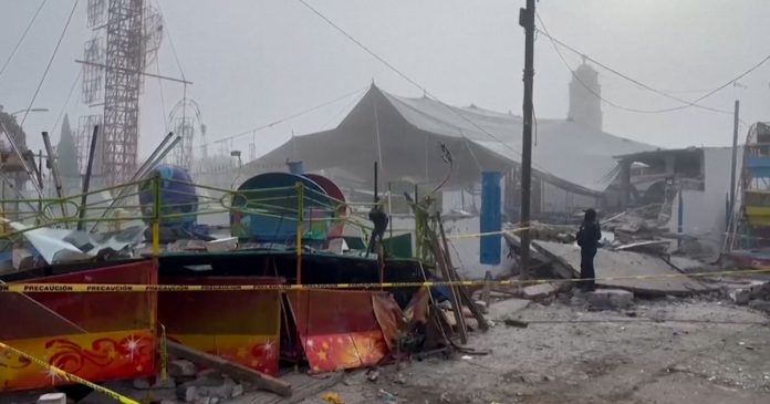 Fireworks blast kills 10, injures 64 during festival in central Mexico