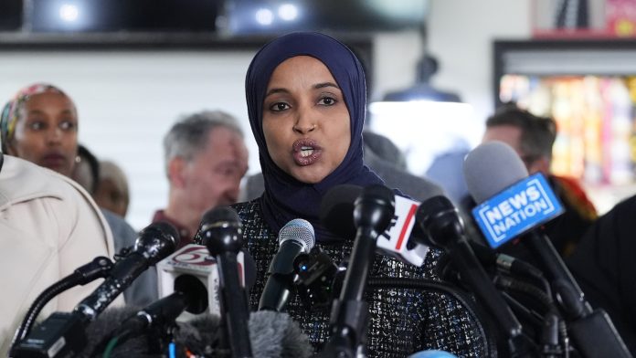 Man who sprayed vinegar at Rep. Ilhan Omar faces sentencing