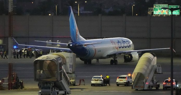 Flydubai pilot attacked captain with cockpit’s crash axe in attempted terrorist attack, UAE official says