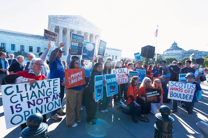 Can states make Big Oil pay for climate change? Supreme Court weighs a precedent.